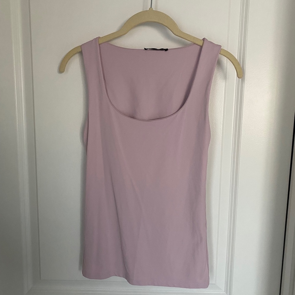 NWOT Zara wide strap tank top